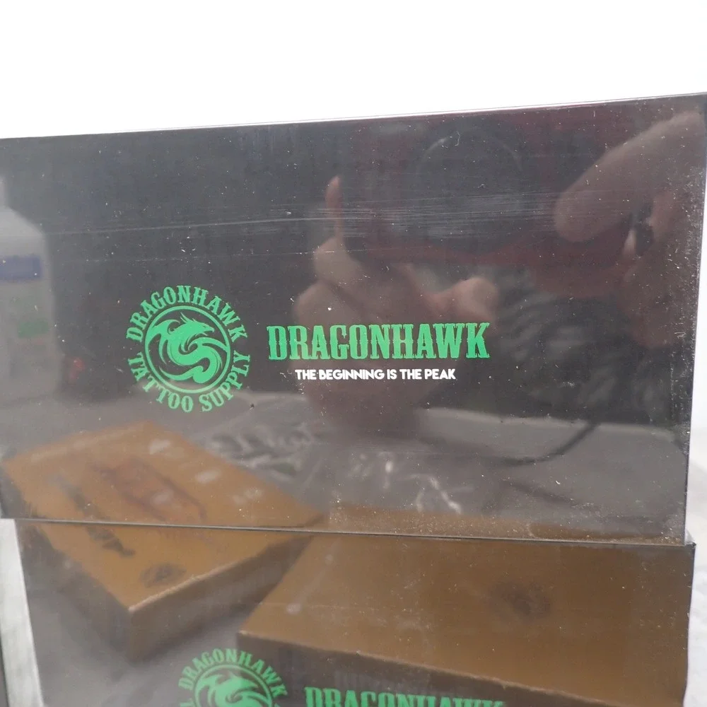 Dragonhawk Tattoo Supply Kit Pro bundle Needles Transfer Paper Ink Cups WQ083